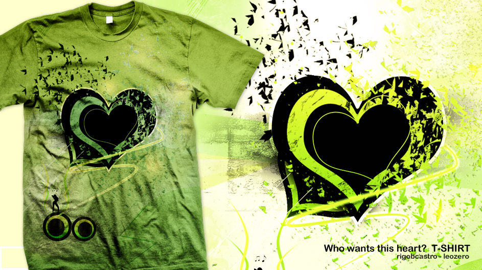 Who wants this heart? T-SHIRT