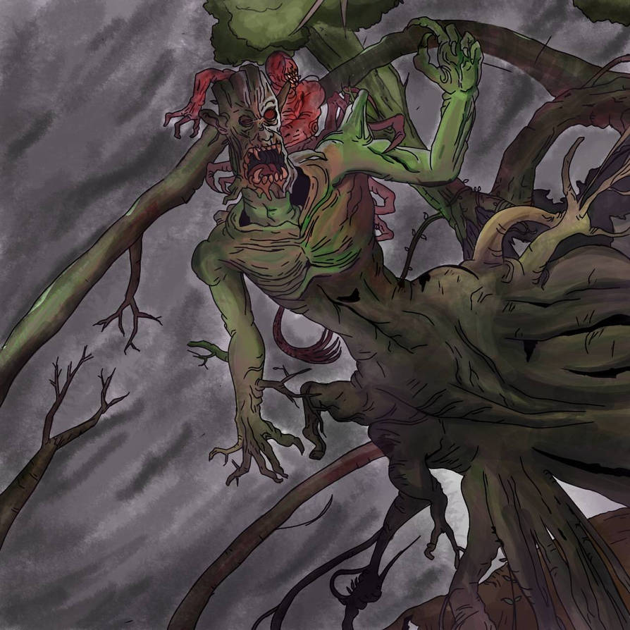 Monster Tree Dc Tree monster highly darkness by danilojpb on DeviantArt