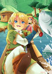 ++ Link and Fish ++ by yuina19