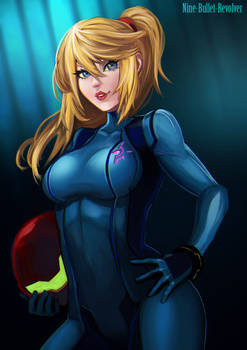 100 Illustrations - #1: Samus Aran