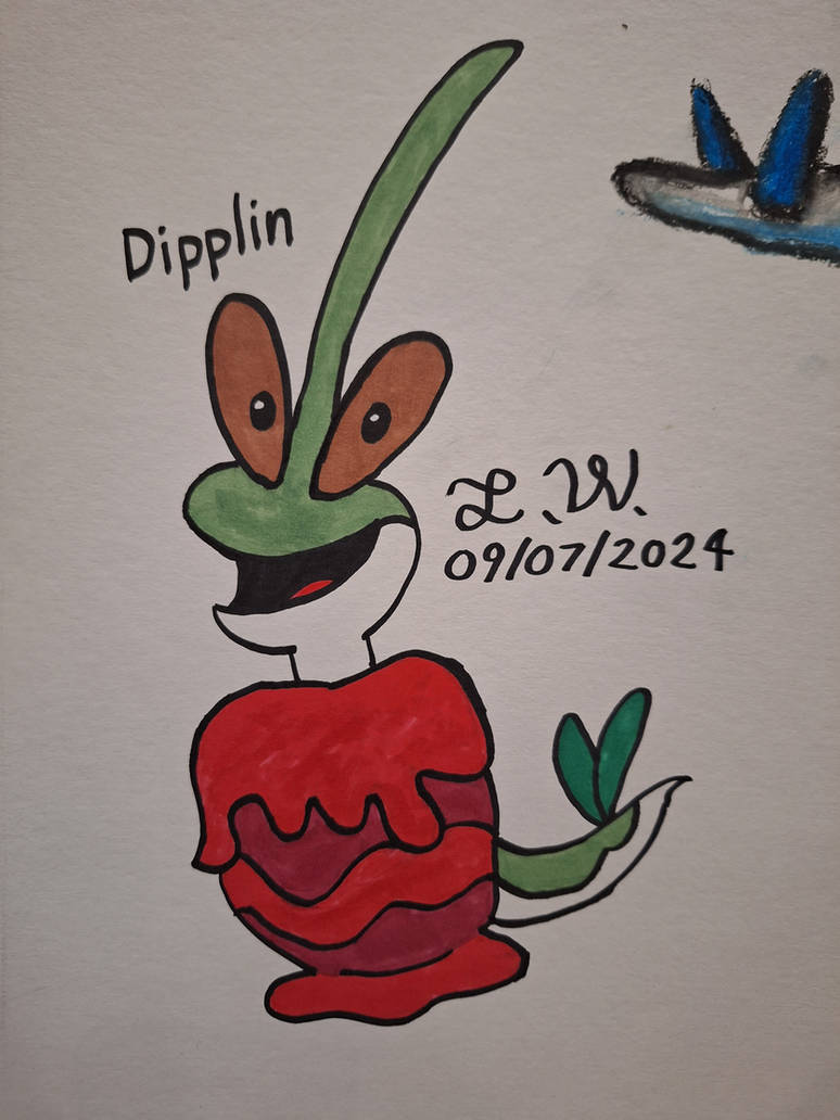 Dipplin - PokeCon PH 2024 by ForgeVdeviantart on DeviantArt
