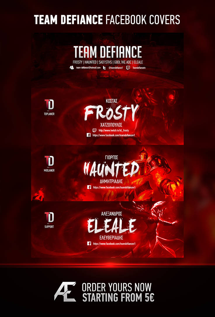 Banners for Team Defiance by DimPterran on DeviantArt