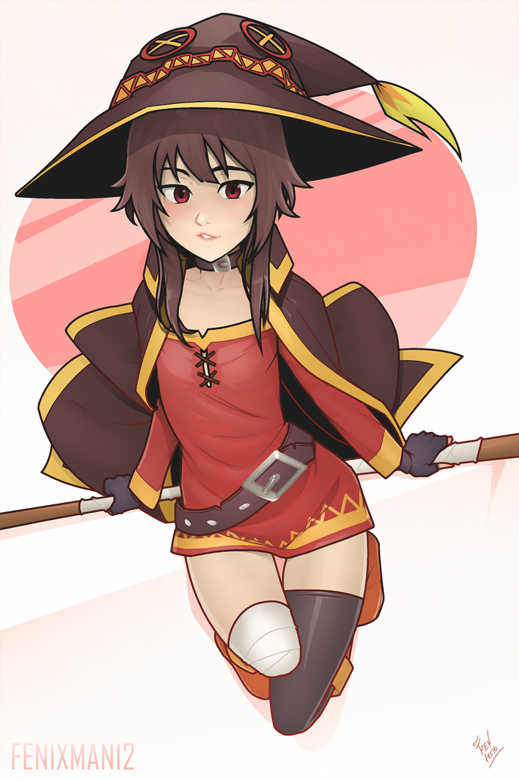Fall Megumin Megumin by Fenixman12 on DeviantArt