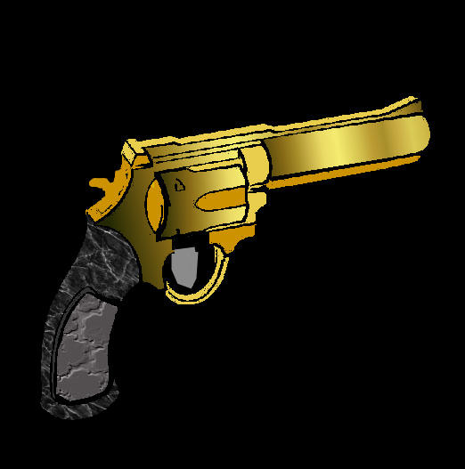 The golden gun by ecchilover on DeviantArt