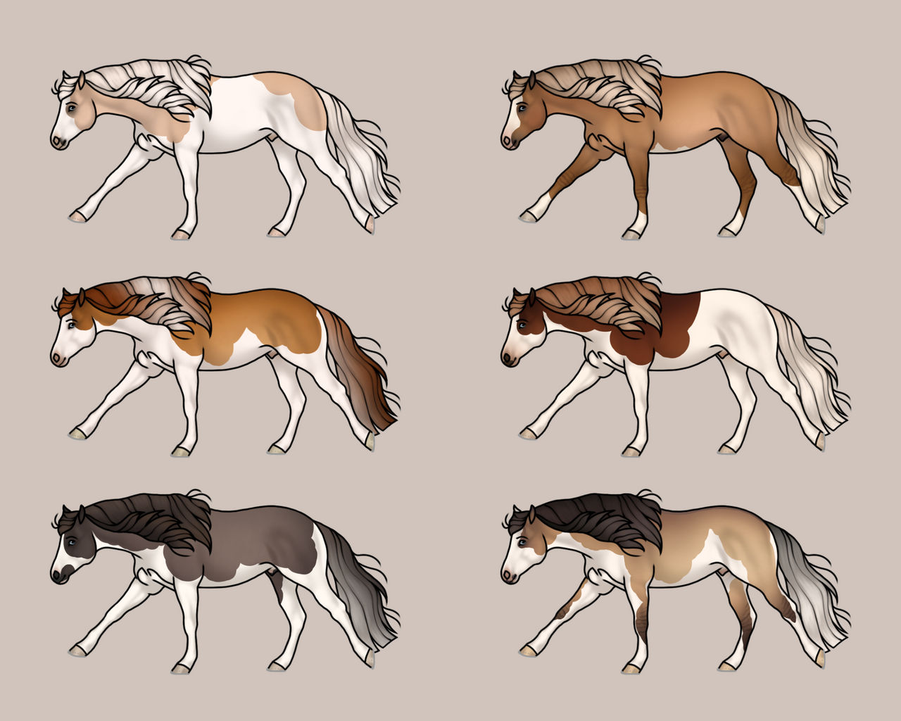 SOLD! Splashed Reiners by CowboyGFRS07 on DeviantArt