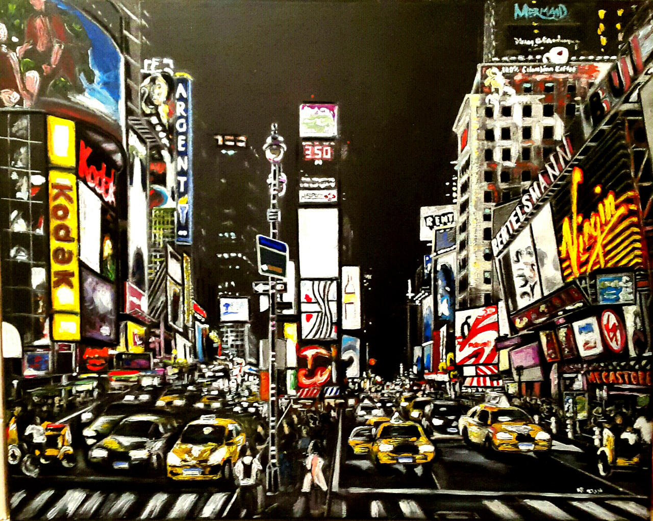 Deviantart Square Y New York, Times Square by Absent-Persona on DeviantArt