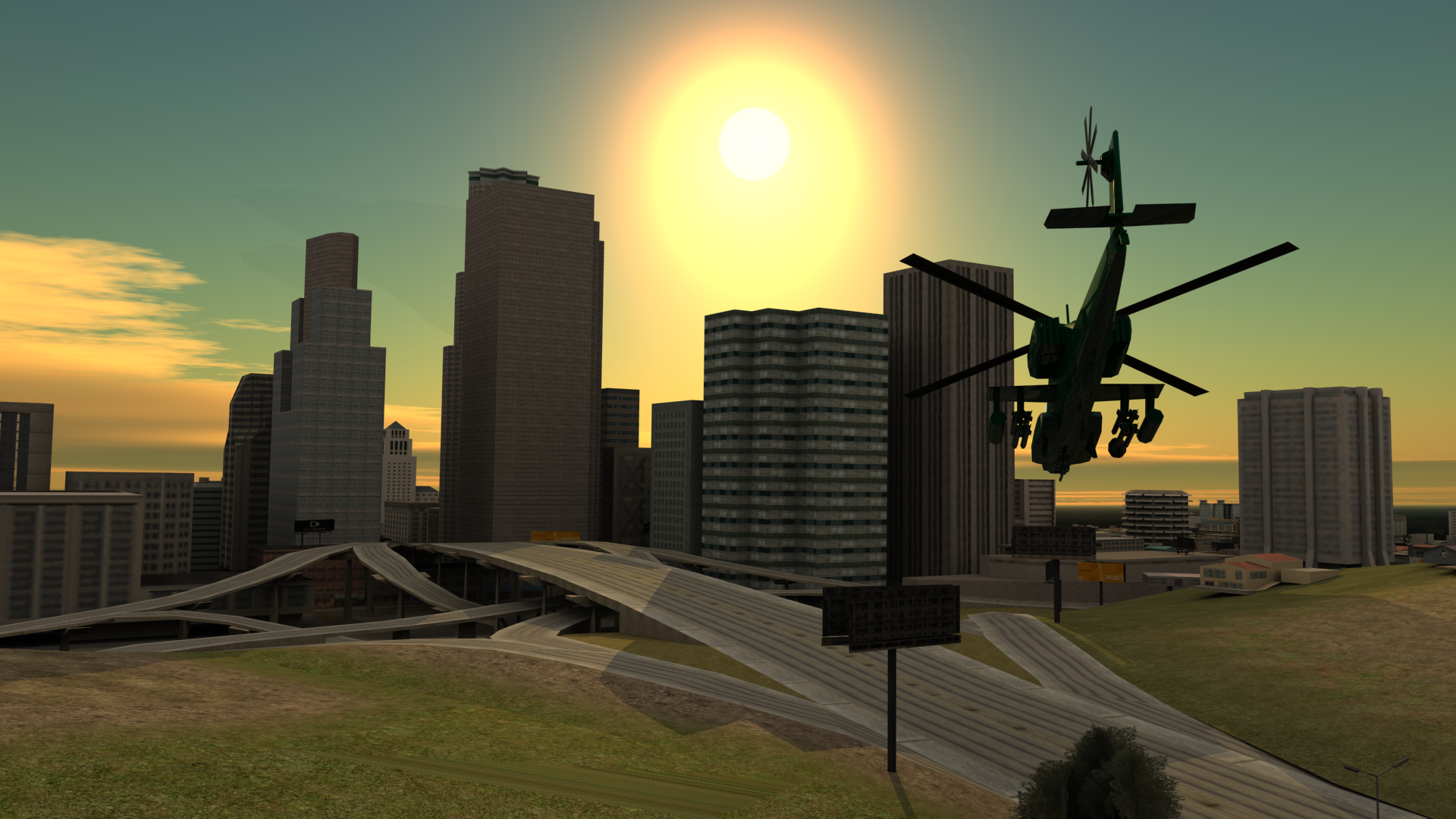 Southern eastern view of Los Santos. - GTA SA. by VicenzoVegas21 on  DeviantArt