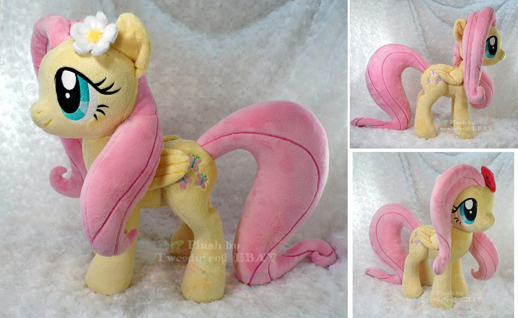 Fluttershy plush v4 with 3D mane