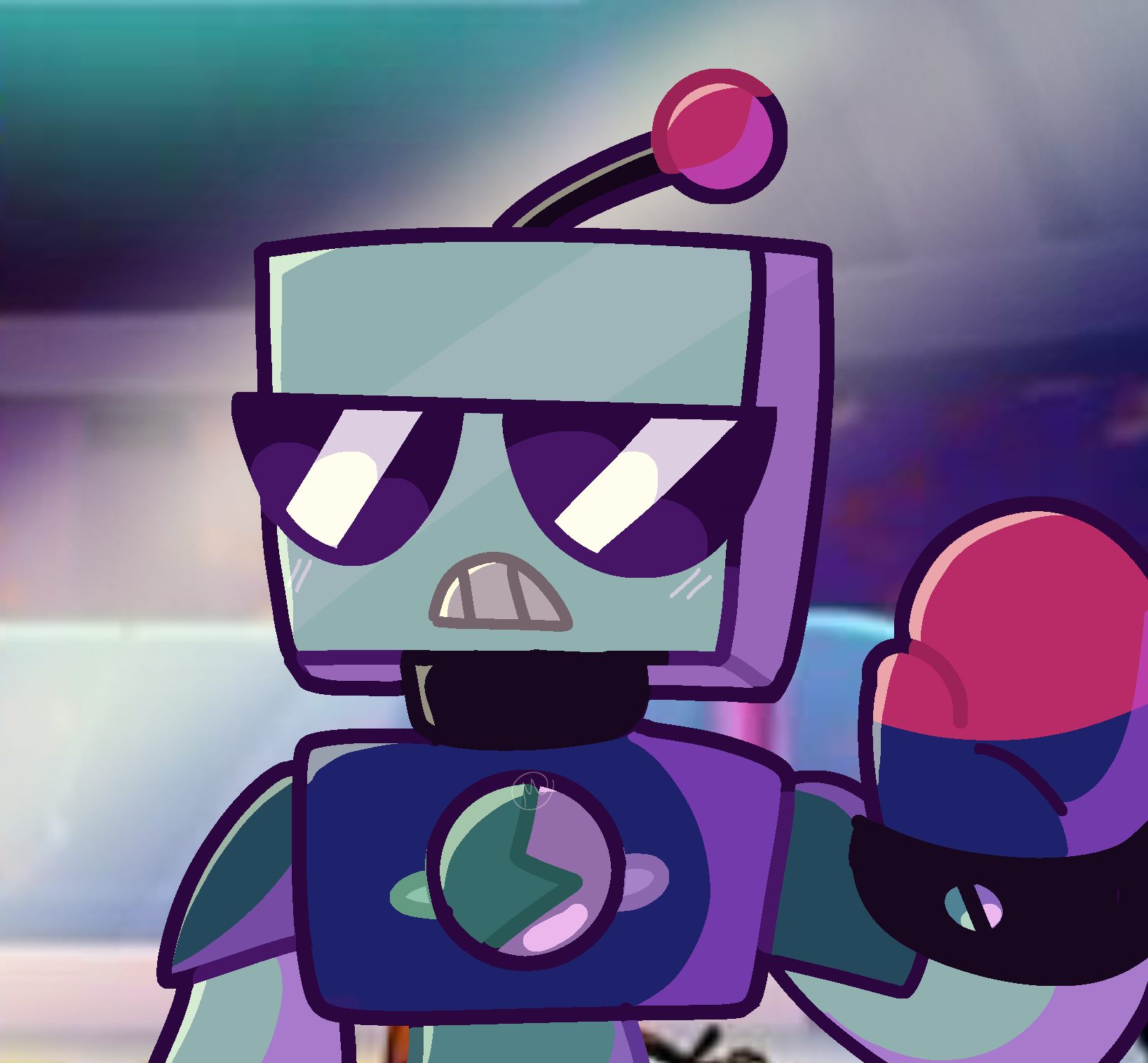 brawl bot by calicocattail on DeviantArt