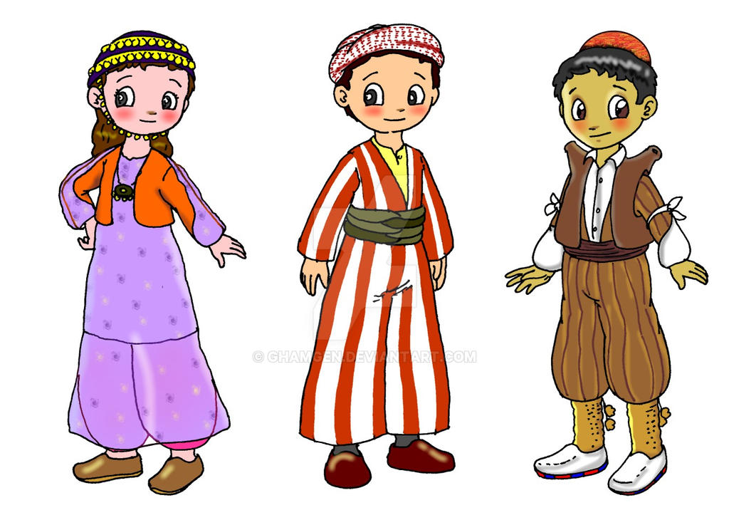 Kurdish Traditional Clothes 1 by ghamgen on DeviantArt