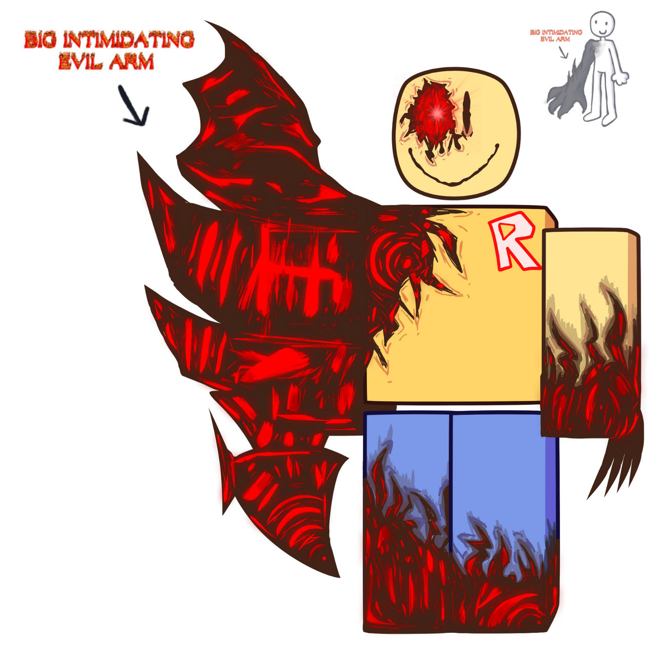 Big Intimidating Evil Arm by h1kurs on DeviantArt