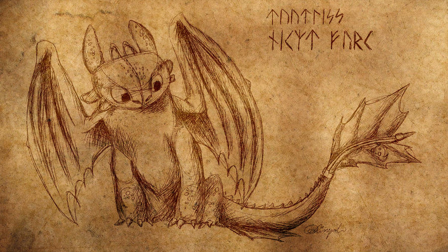 Toothless Wallpaper by Lissyah on DeviantArt
