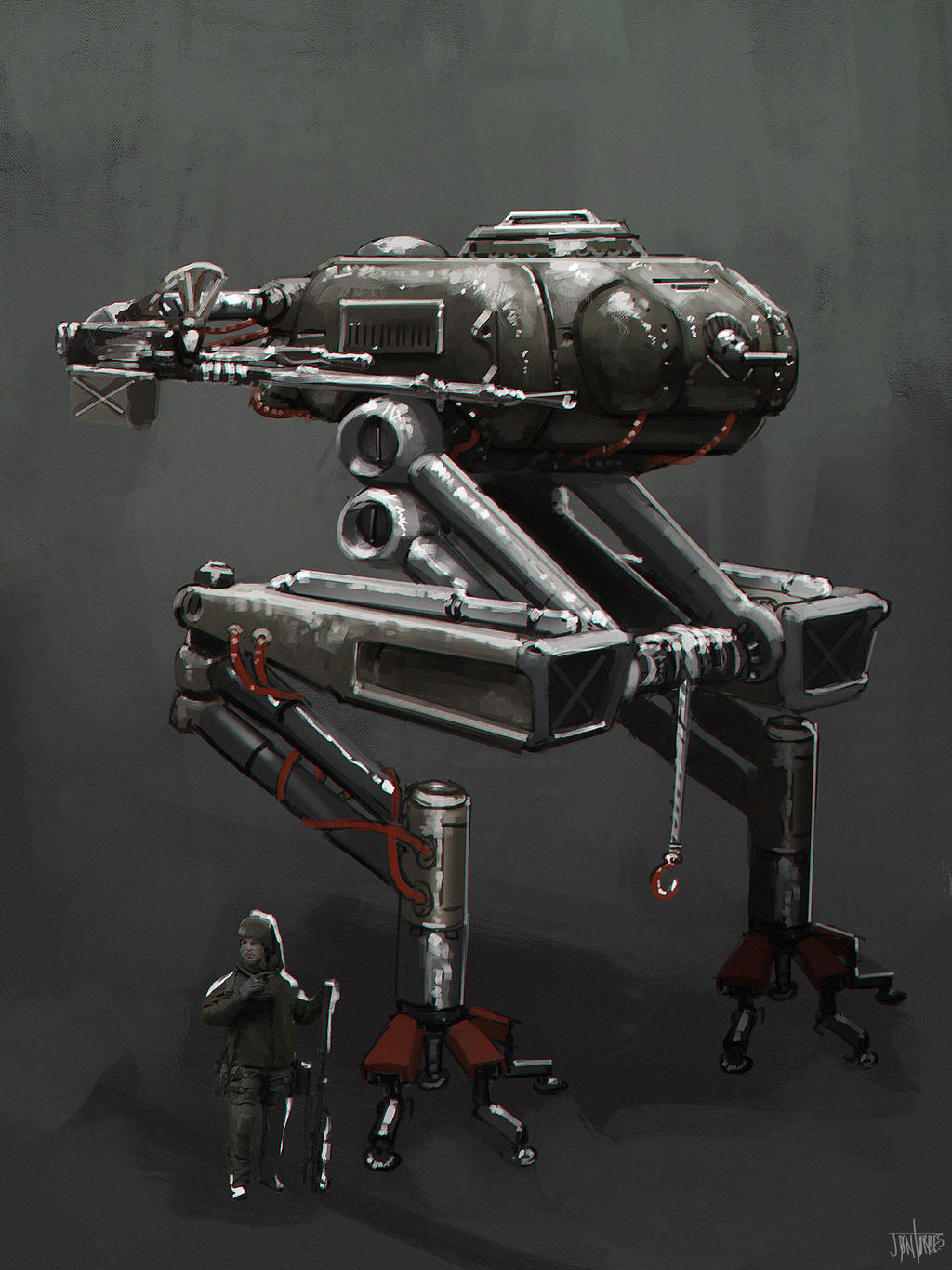 Goofy Mech by jontorresart on DeviantArt