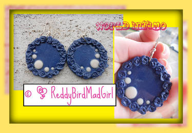 Soft Blue Set: Earrings