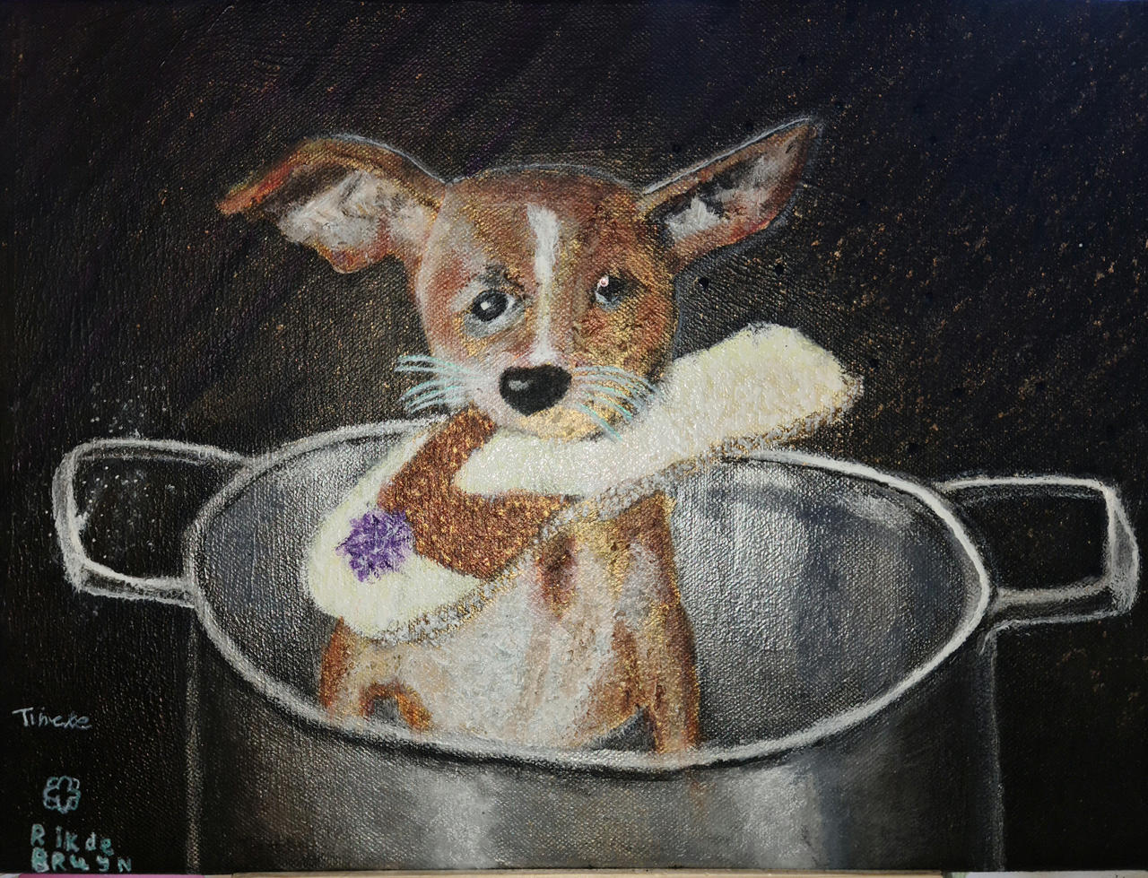 Hond in de pot vinden oud Hollands gezegde collab by rikrik5757 on DeviantArt Hond in de pot vinden oud Hollands gezegde collab by rikrik5757 on DeviantArt