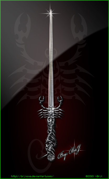 scorpion king sword