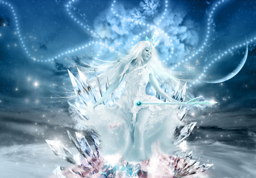 Стихия королевы. Геншин Ледяная Королева. Богиня льда. Ледяная Дева. Королева зимы фэнтези.
