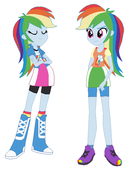 My little pony rainbow dash deals human