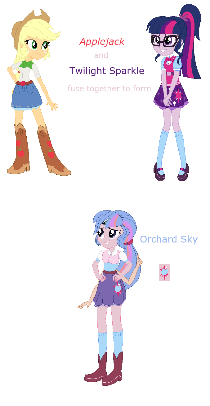Applejack and Twilight Sparkle Fusion by BerryPunchrules on DeviantArt