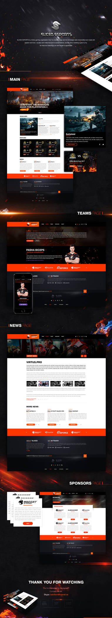 Esport Layout for sale