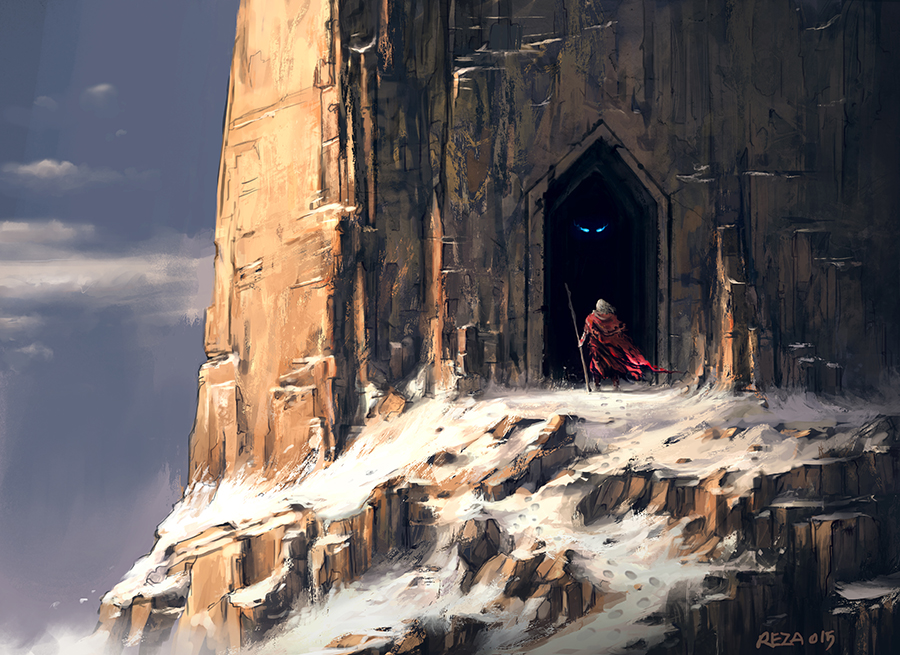 Facing the Guardian by ArtofReza