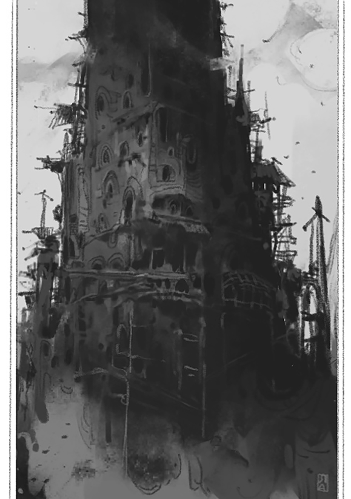 Creepy Castle by ArtofReza on DeviantArt