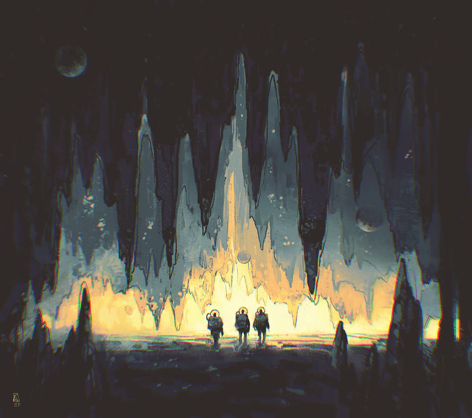 Cave by ArtofReza on DeviantArt