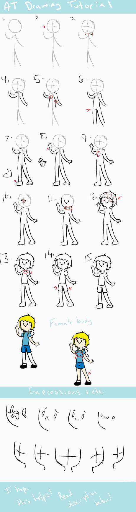 Adventure Time Tutorial by AskIce-Princess on DeviantArt