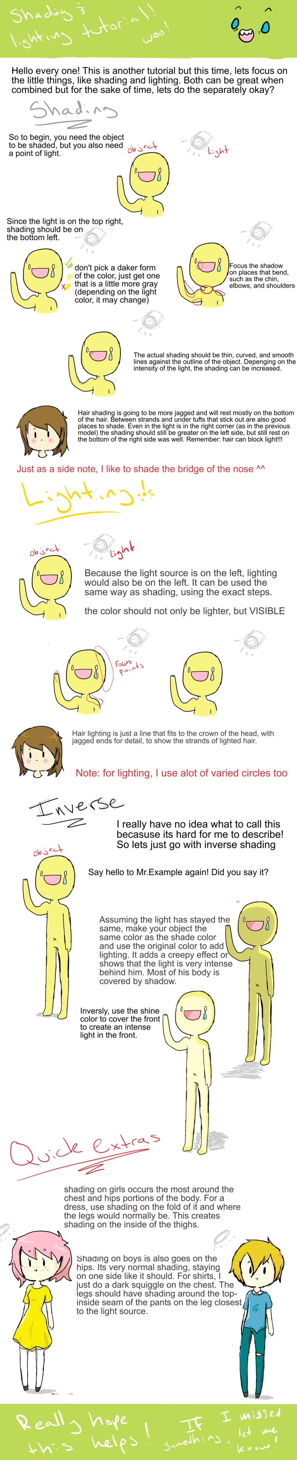 Shading and Lighting Tutorial by AskIce-Princess on DeviantArt