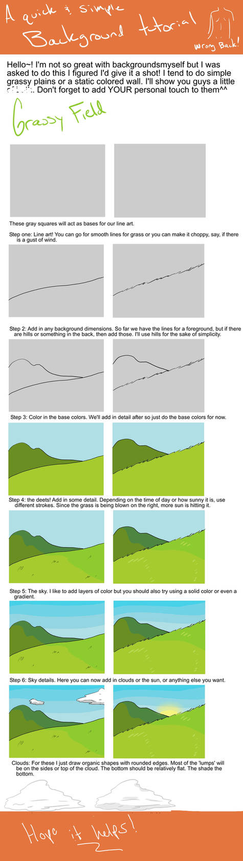 My Simple Background Tutorial by AskIce-Princess on DeviantArt