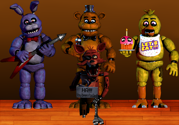 Five Nights at Freddy's VR ALL ANIMATRONICS FNAF 1 2 3 4 5 6 UCN Help  Wanted 