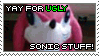 Ugly Sonic Stuff Stamp by TurkeyChicken