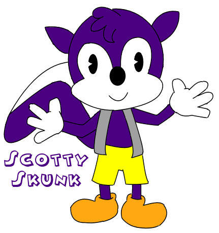 Disney Cutie: Scotty Skunk by Ameyal on DeviantArt