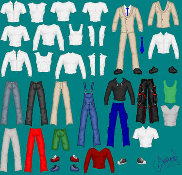 Bases - Female Clothes by Ameyal on DeviantArt