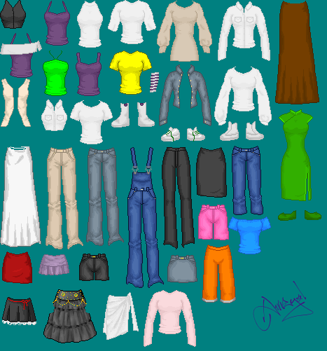 Bases - Female Clothes