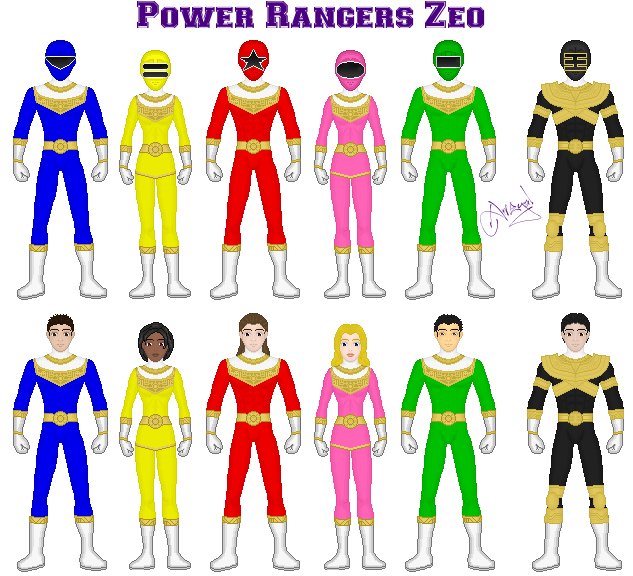 Power Rangers Zeo by Ameyal on DeviantArt