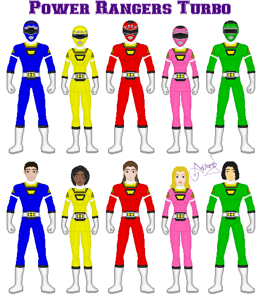Power Rangers Turbo by Ameyal on DeviantArt