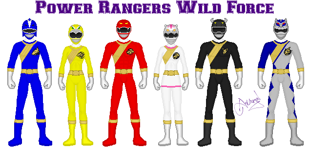 Power Rangers Wild Force by Ameyal on DeviantArt