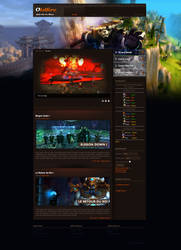 Free Joomla Template for World of Warcraft - MOP