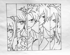 Fairy Tail Line-art