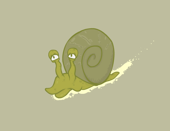 Slimey Snail