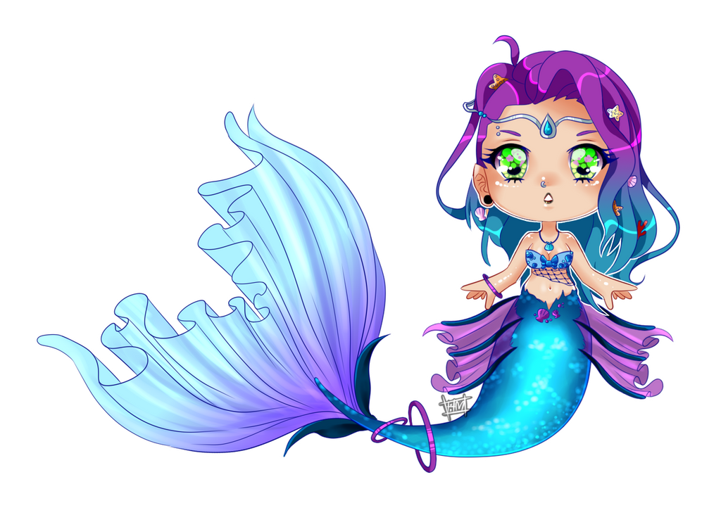 Mermaid YCH for Lorde-Kai by ChairaeArt on DeviantArt