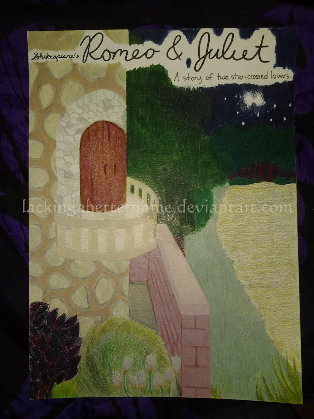 Romeo and Juliet Balcony Scene Poster