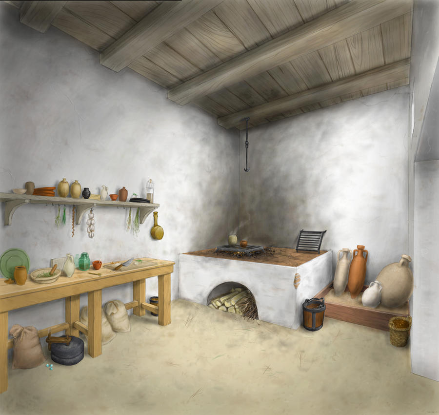 Roman kitchen