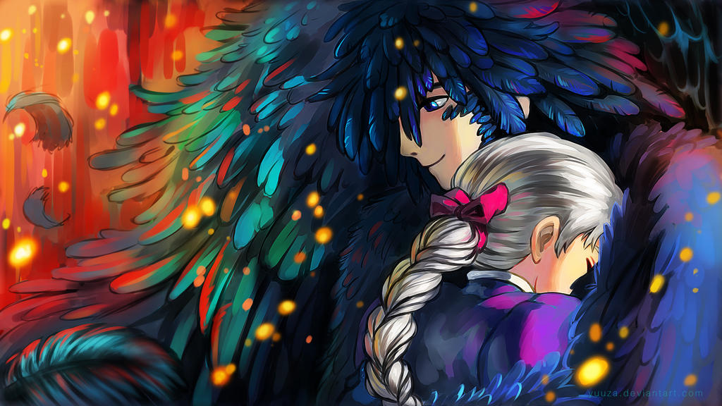 Howl And Sophie Wallpaper By Yuuza On Deviantart