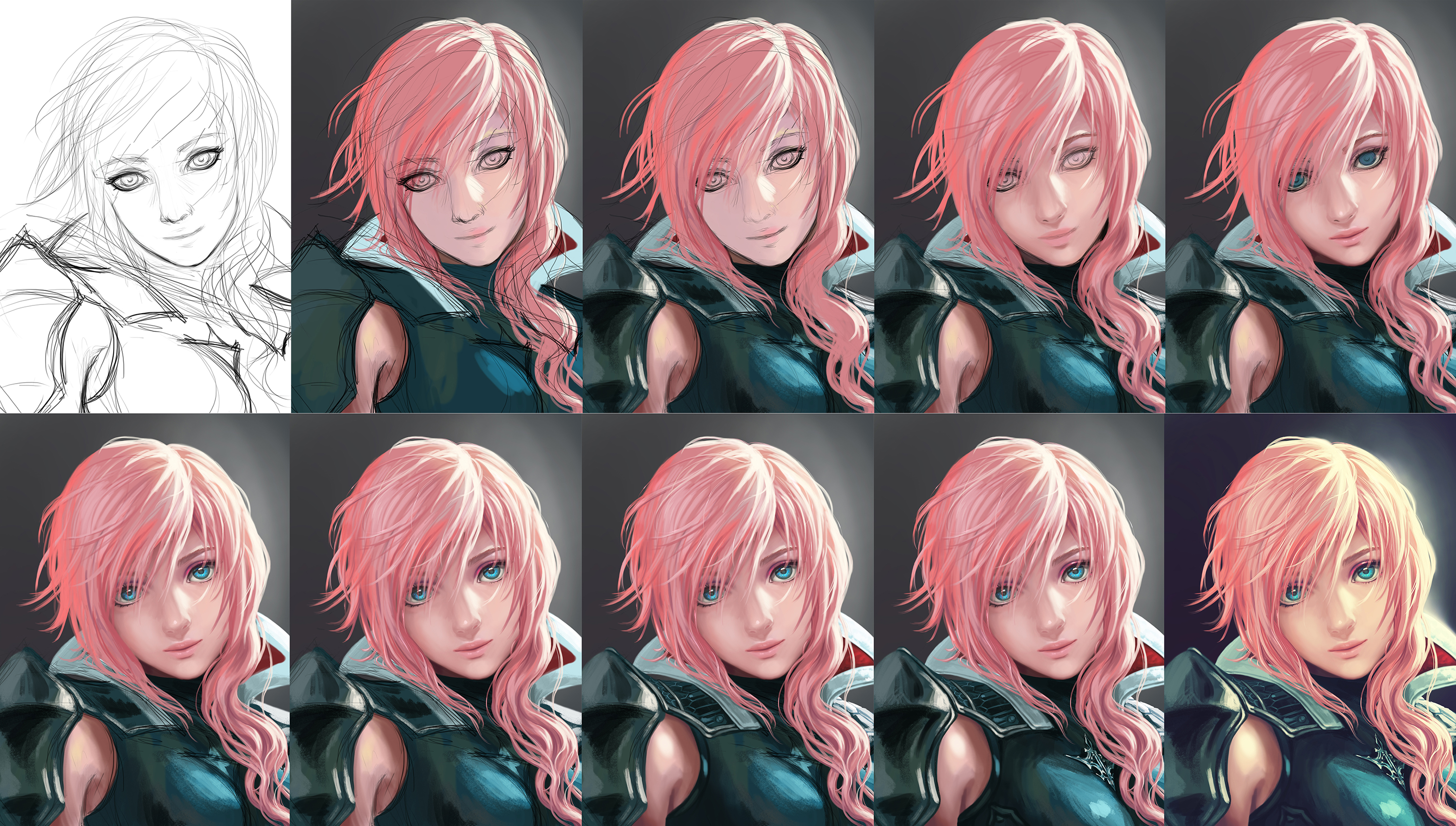 Lightning - Step by Step by Yuuza on DeviantArt