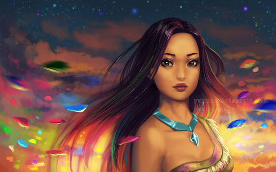 Pocahontas - wallpaper