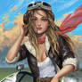 WW2 pilot girl