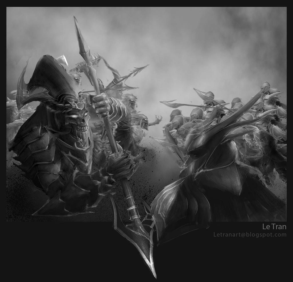 Tableau Battle Deviantart The Battle by hienletran on DeviantArt