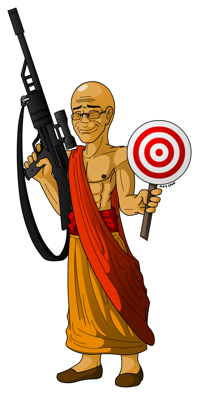 The Happy Sniper Monk Recolor
